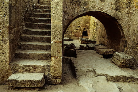 brown concrete stairway thumbnail