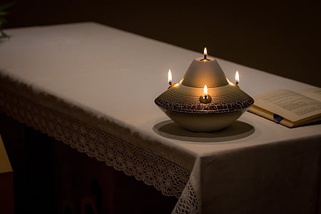 gray lit candle thumbnail