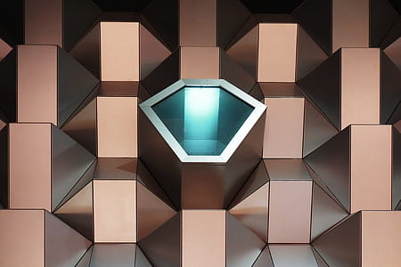 brown and blue digital wallpaper thumbnail