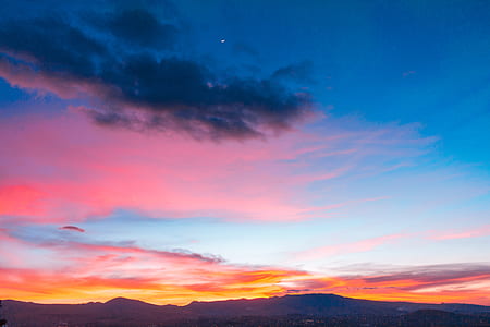 silhouette photography of sky thumbnail