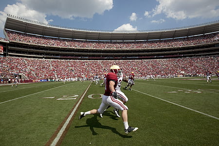 football player on field thumbnail