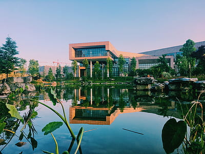 panoramic photography of beige building thumbnail