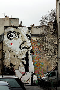 man with finger on lips building wall paint thumbnail