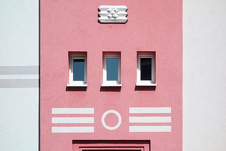 pink and white concrete building thumbnail