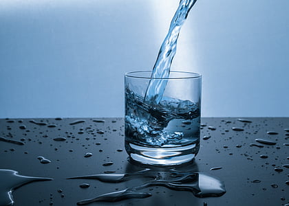 clear drinking glass with body of water thumbnail
