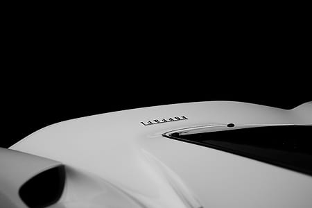 car, sports car, white, ferrari thumbnail
