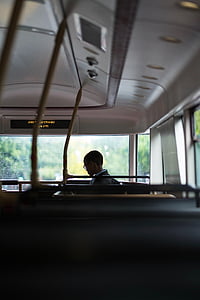 person sitting inside bus thumbnail