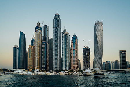 gray high-rise buildings thumbnail