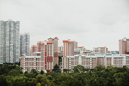 aerial shot of buildings thumbnail