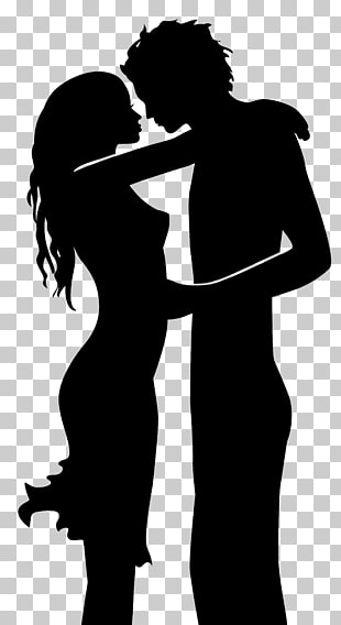 Tooth & Nail Winery Buttocks Man For the Love of Moni, Valentine Man and Woman Silhouettes PNG clipart