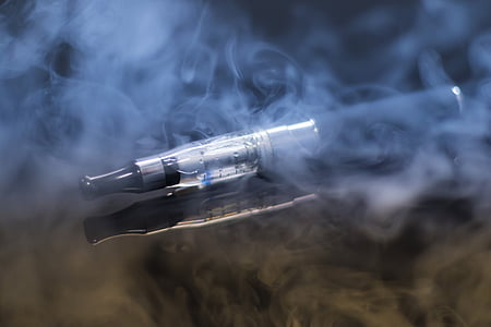 photography of black pen-type mod with smoke thumbnail
