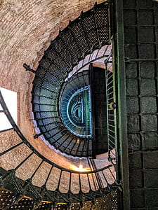 Photo of Black Mesh Spiral Stairs thumbnail