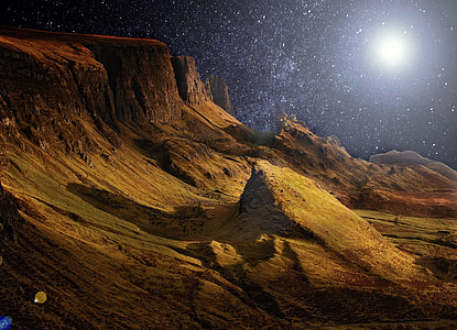 photo of a brown planet in galaxy thumbnail