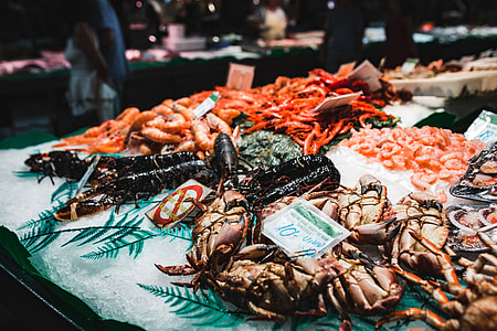 La Boqueria food market Barcelona Spain thumbnail
