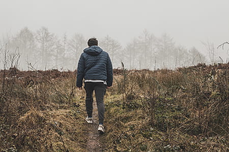 landscape, nature, man, person thumbnail