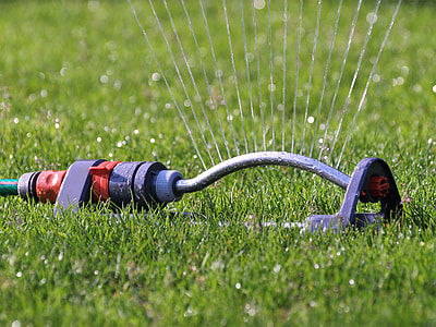 red and black lawn watering thumbnail