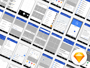 Android 8.0 Oreo Kit sketch file sketch file