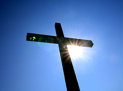 low angle photography of cross thumbnail