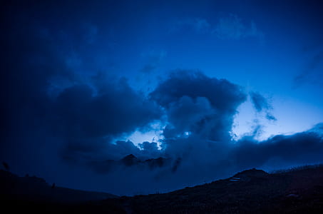 low-angle photography of clouds thumbnail