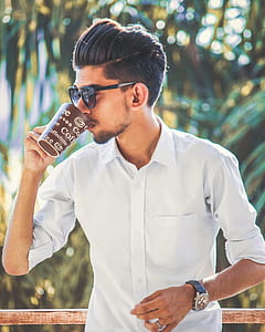 man drinking coffee thumbnail