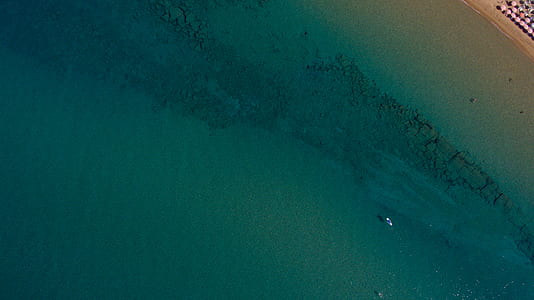 sea, bird's eye view, sunny, beach thumbnail