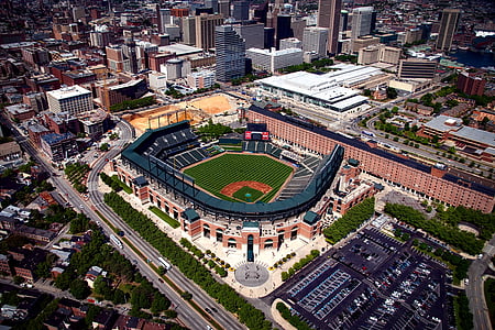 aerial view of baseball stadium thumbnail