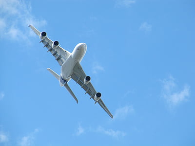 air drifting white airbus thumbnail
