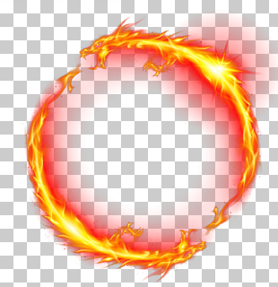 Fire Ring Icon, Flame Dragon, fire dragon illustration PNG clipart