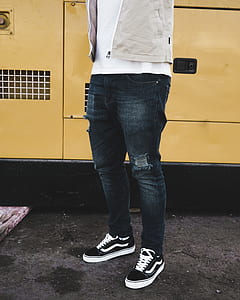 person standing on gray ground thumbnail