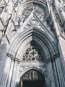 close photo of gray concrete cathedral thumbnail