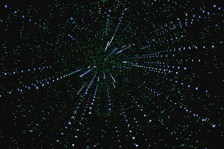 low-angle photo of decorative string lights thumbnail