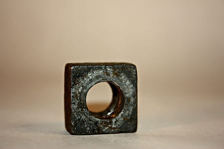 Brass Square Ring thumbnail