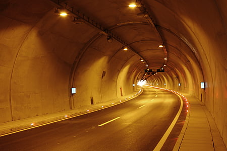 gray tunnel roadway thumbnail