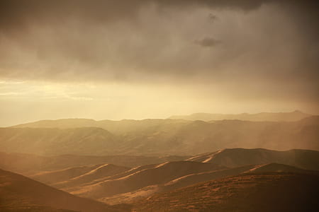 mountains covered by fog thumbnail