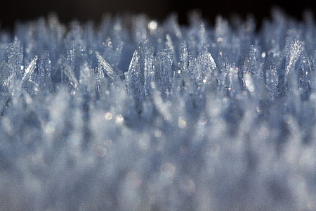 macro photography of white textile thumbnail