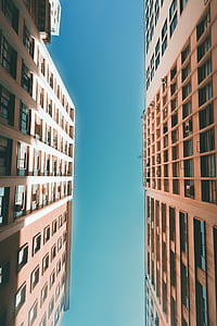 sky, buildings, pattern, glass thumbnail
