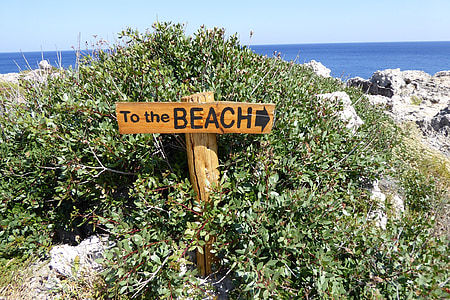 to the beach signage thumbnail