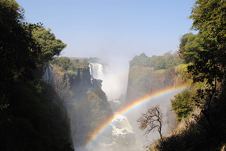 waterfalls and trees thumbnail