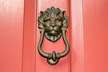 brown steel door handle thumbnail