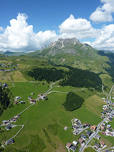 gray mountain with clouds background thumbnail