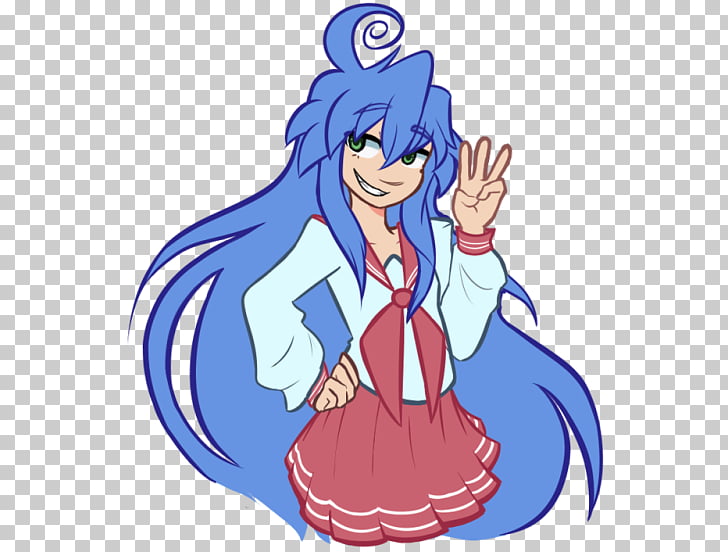Konata Izumi Lucky Star Bubble Tea Anime Png Clipart Free Cliparts Uihere