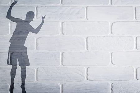 person's shadow wall art thumbnail