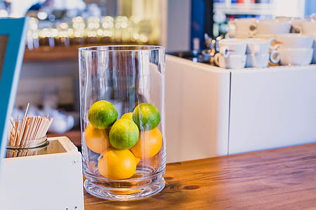Photo of Citrus Fruits Inside a Clear Glass thumbnail