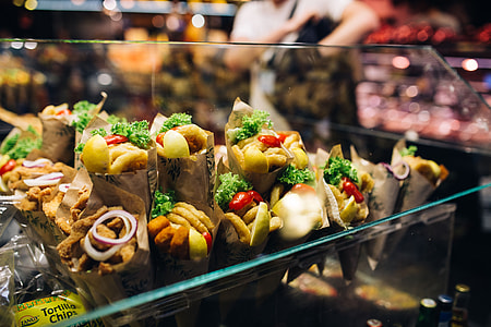 La Boqueria food market Barcelona Spain thumbnail