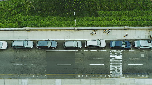 aerial view of vehicles thumbnail
