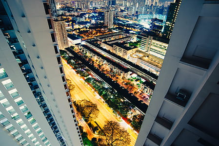 aerial photography of building thumbnail