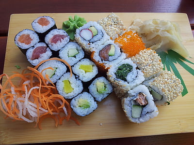 assorted sushi rolls thumbnail