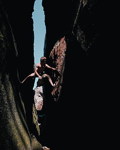 man climbing mountain thumbnail