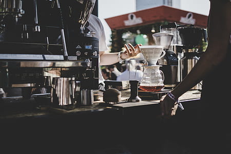 person brewing coffee thumbnail