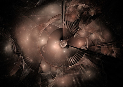 architectural photography of brown spiral stairs thumbnail